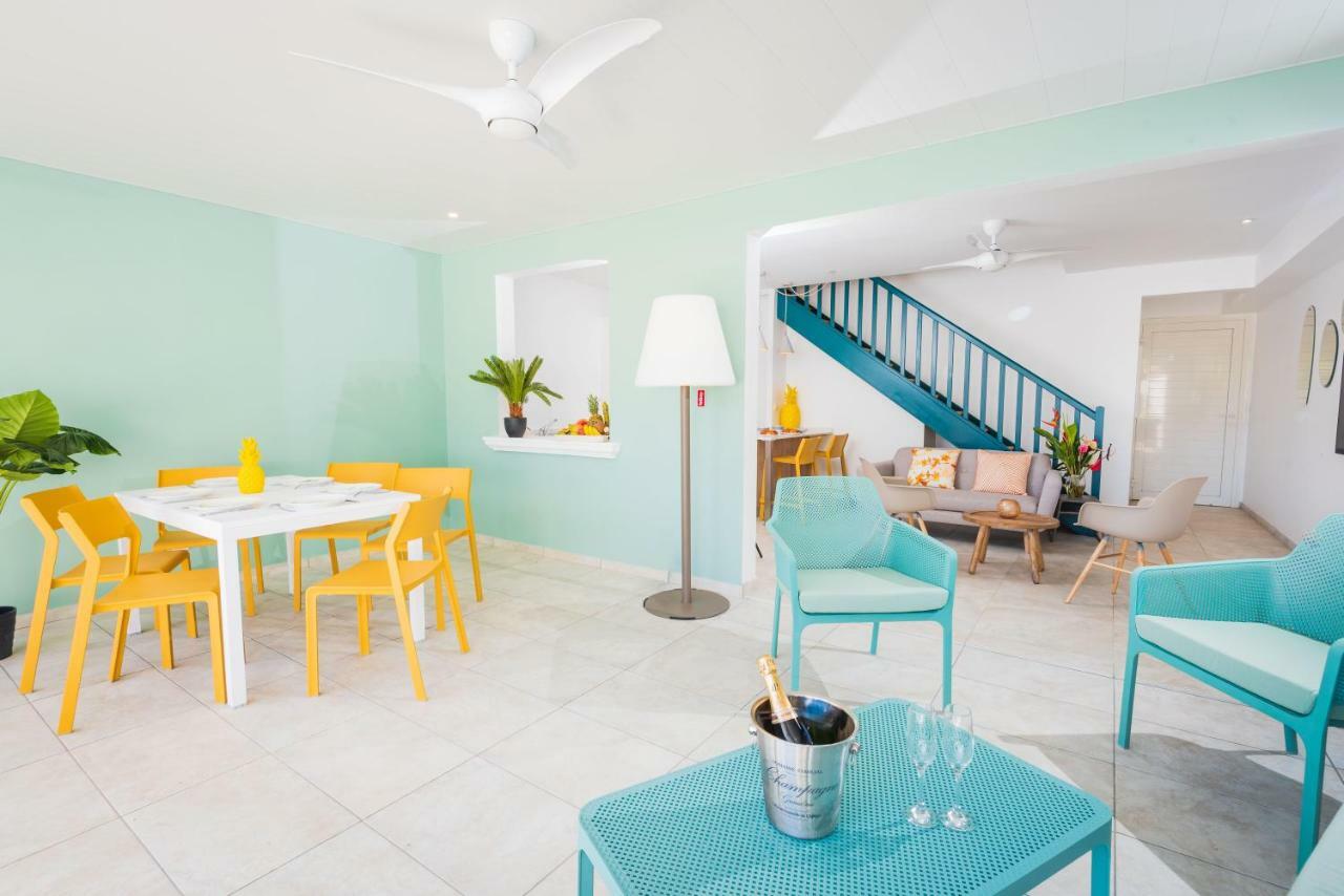 Villa Banc De Sable, Acces Direct A La Plage Le Diamant Bagian luar foto