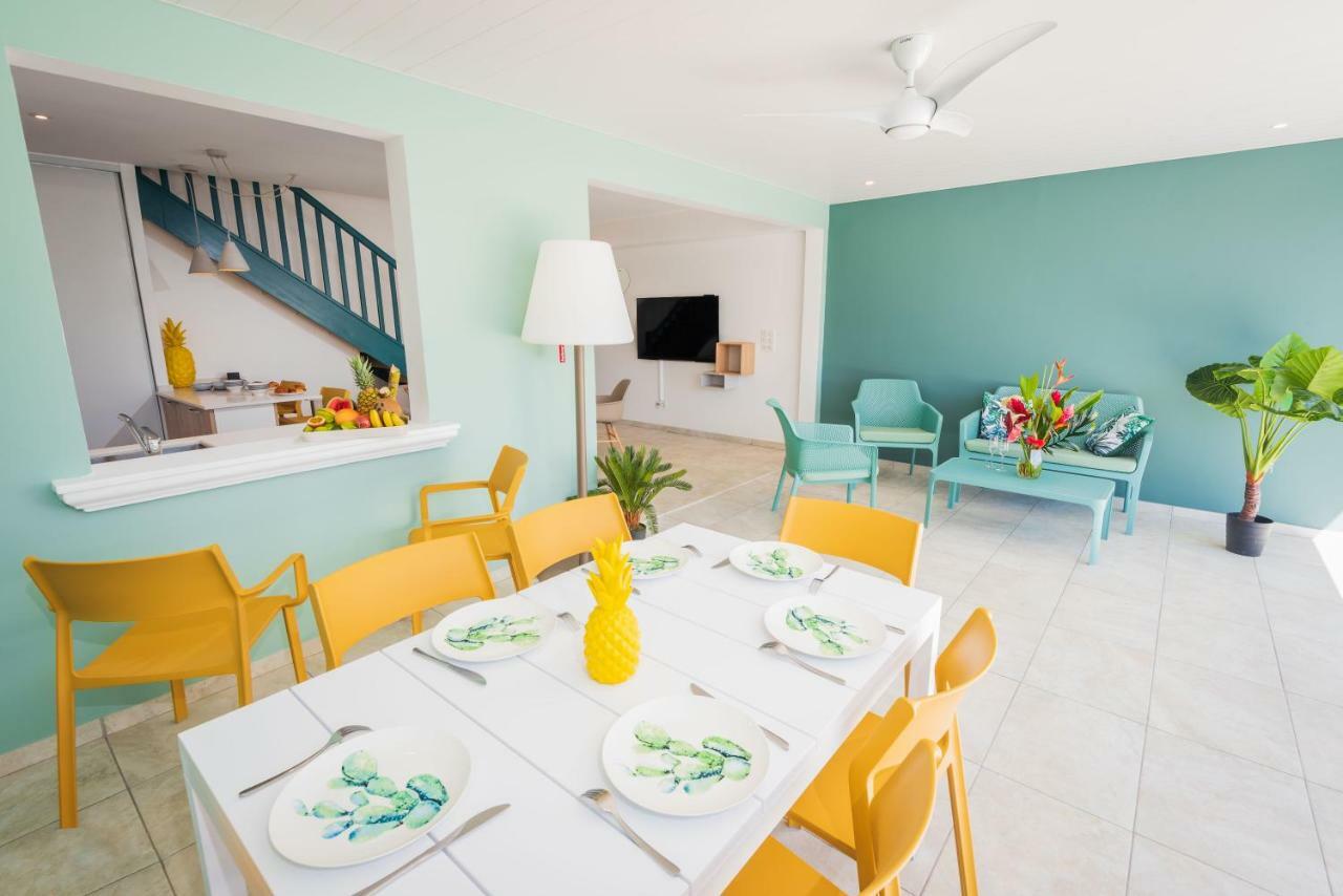Villa Banc De Sable, Acces Direct A La Plage Le Diamant Bagian luar foto